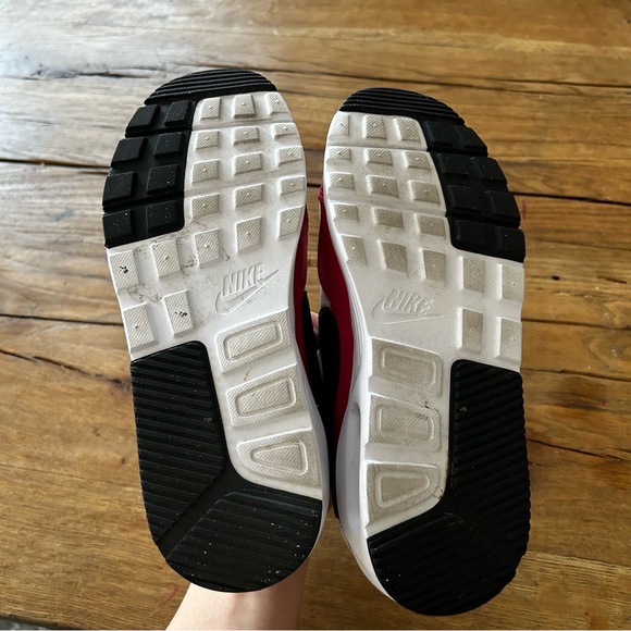 Nike Air Force 1 AF1 white shoes sneakers court white pink black worn once 6 W - Picture 6 of 13